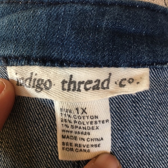 Indigo Thread Company Jean Jacket - Picture 7 of 8